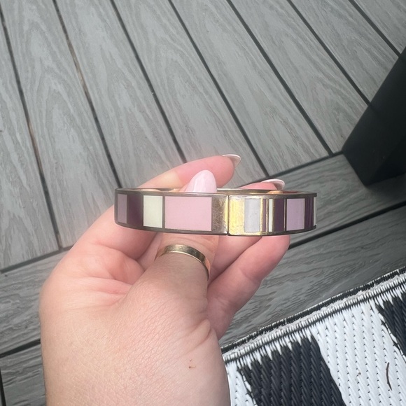 Kate Spade - read between the lines hinged bangle - Picture 2 of 7